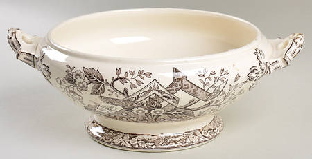 Beatrice Brown Round Vegetable No Lid