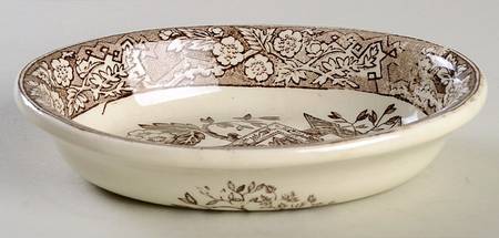 Beatrice Brown Bone Dish