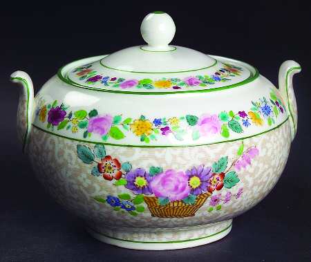Belmar Basket 146 Shape Sugar Bowl & Lid