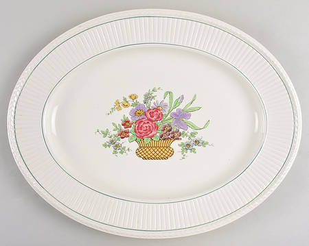 Belmar 17" Oval Serving Platter