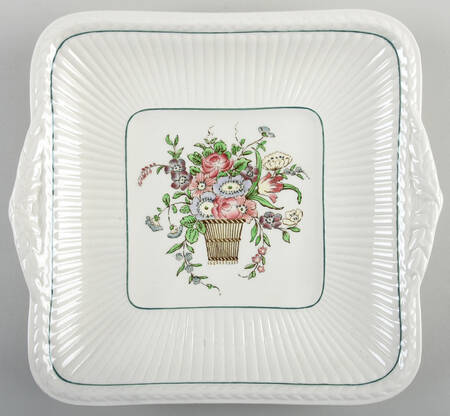 Belmar Square Cake Plate
