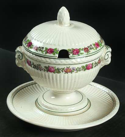 Belmar Sauce Boat & Lid with Underplate