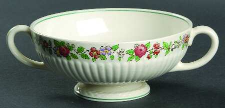 Belmar Footed Cream Soup Bowl