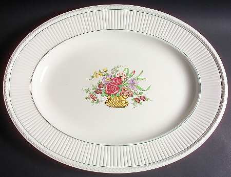 Belmar 21" Oval Serving Platter