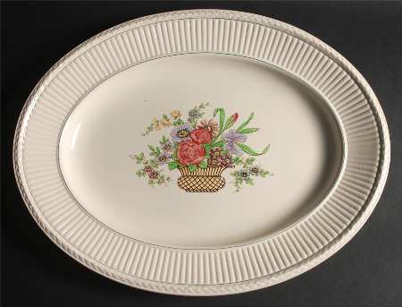 Belmar 18" Oval Serving Platter
