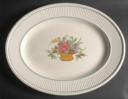 Belmar 19" Oval Serving Platter