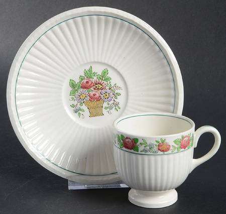 Belmar Footed Demitasse Cup & Saucer Set