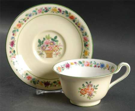Belmar Footed Cup & Saucer Set