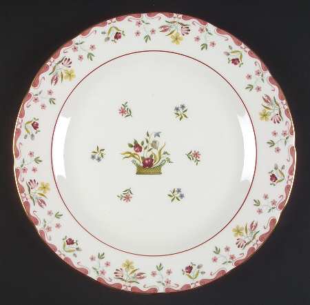 Bianca (Williamsburg Mark) 12" Chop Plate (Round Platter)