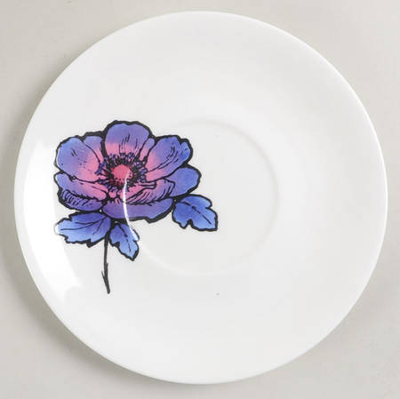 Blue Anemone Underplate for Gravy Boat
