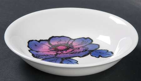 Blue Anemone Fruit/Dessert (Sauce) Bowl