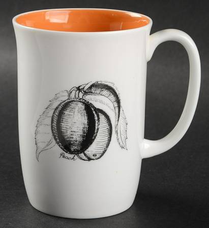 Black Fruit Mug