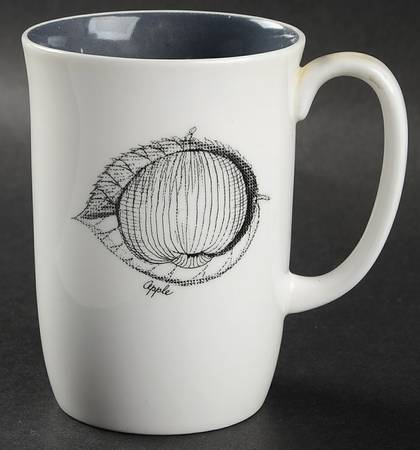 Black Fruit Mug