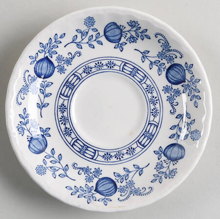 Blue Heritage Saucer