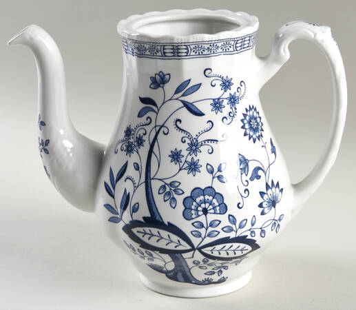 Blue Heritage Coffee Pot No Lid