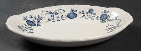 Blue Heritage Relish/Gravy Underplate