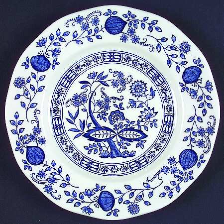 Blue Onion Dessert/Pie Plate