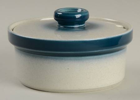 Blue Pacific Sugar Bowl & Lid