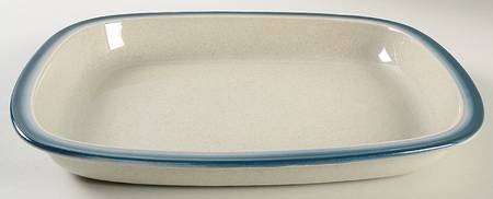 Blue Pacific 14" Rectangular Baker