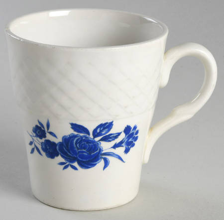Blue Rose Mug