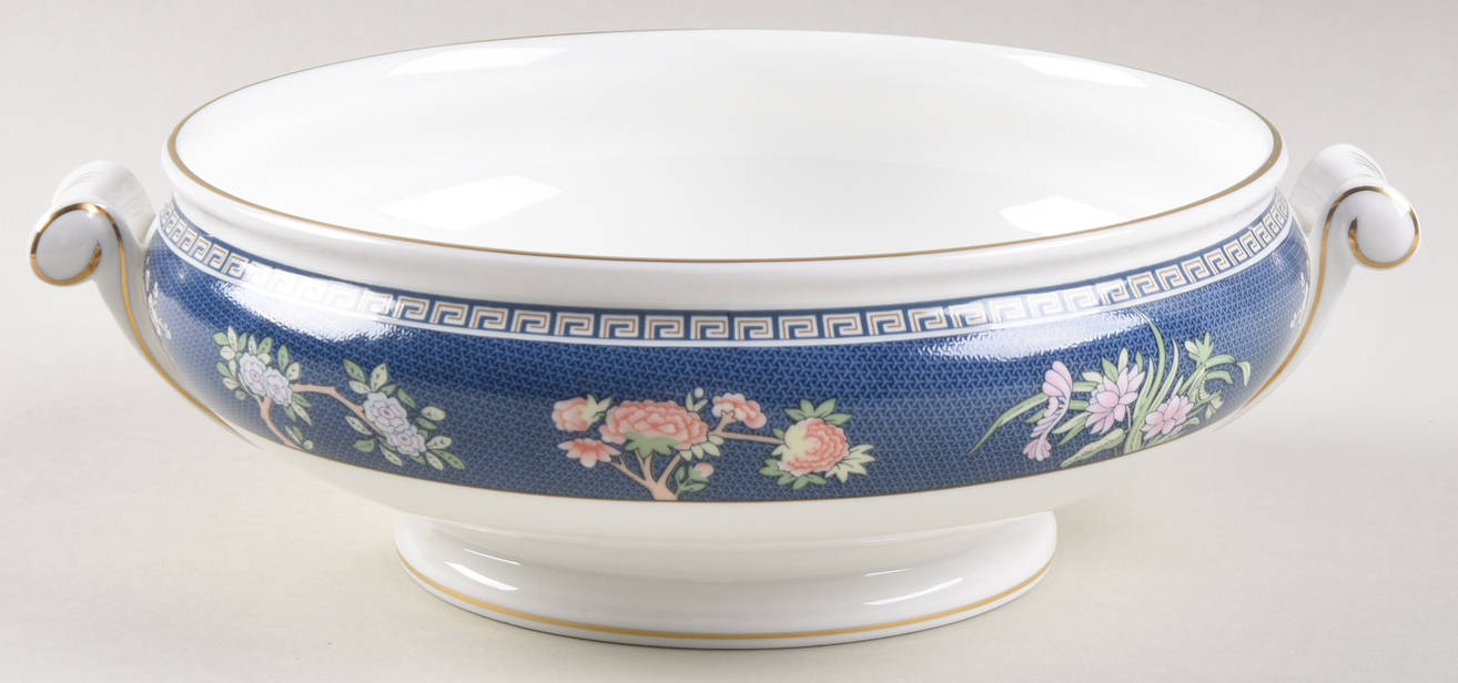 Blue Siam Round Vegetable No Lid