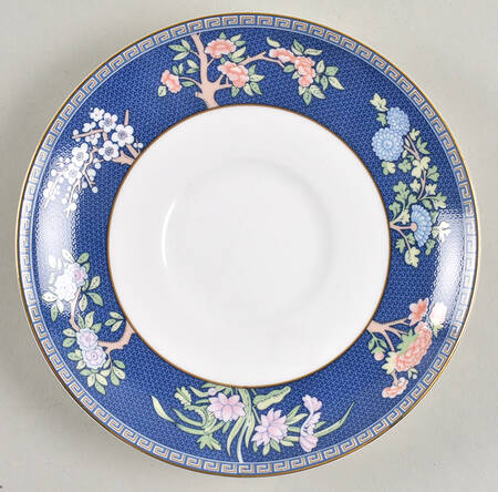 Blue Siam Saucer for Leigh Shape Footed Cup