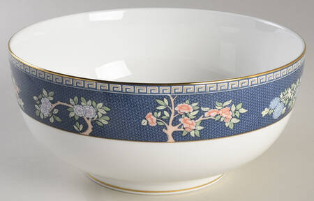 Blue Siam 8" Round Vegetable Bowl