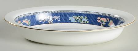 Blue Siam 10" Oval Vegetable Bowl