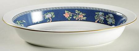 Blue Siam 11" Oval Vegetable Bowl