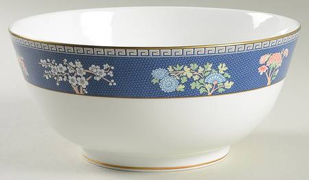 Blue Siam 9" Salad Serving Bowl