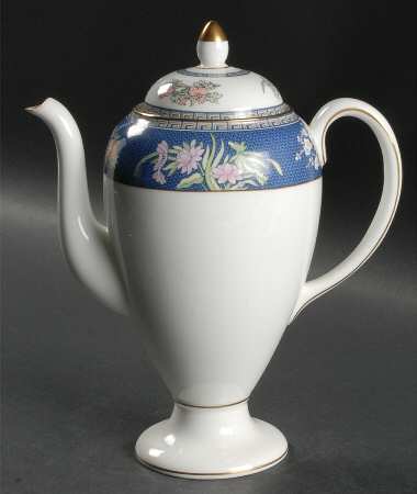 Blue Siam Mini Coffee Pot & Lid