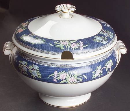 Blue Siam Tureen &  Lid