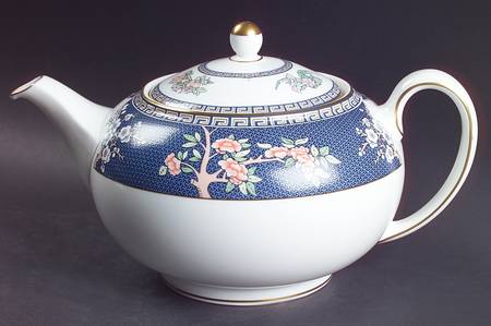 Blue Siam Teapot & Lid