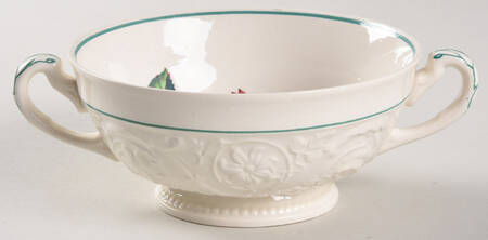 Bognor Footed Cream Soup Bowl