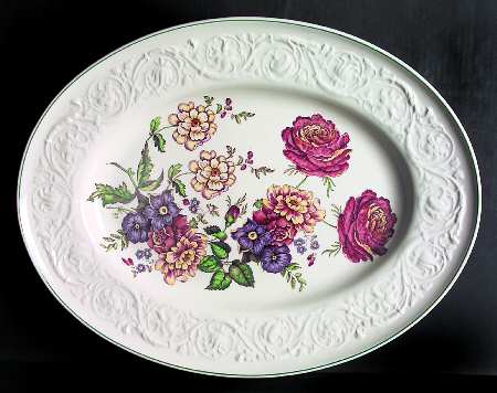 Bognor 18" Oval Serving Platter
