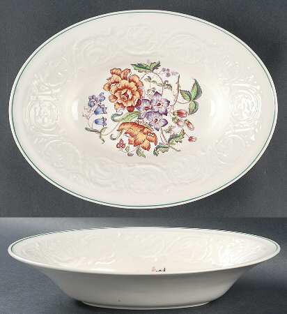 Bognor 10" Oval Vegetable Bowl