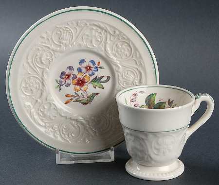Bognor Footed Demitasse Cup & Saucer Set