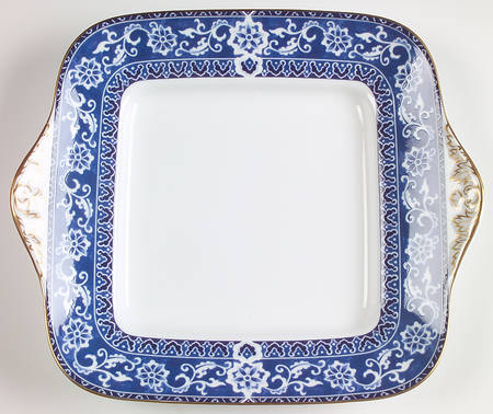 Bokhara (Newer, 1996) Square Handled Cake Plate