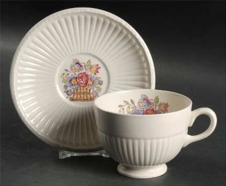 Borrowdale Footed Cup & Saucer Set