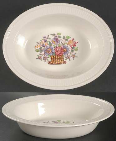 Borrowdale 10" Oval Vegetable Bowl