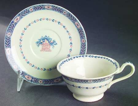 Boston Footed Cup & Saucer Set