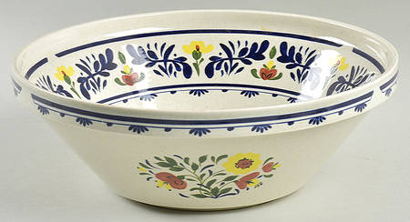 Breton 10" Large Salad Serving Bowl