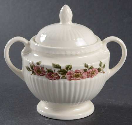 Briar Rose Sugar Bowl & Lid
