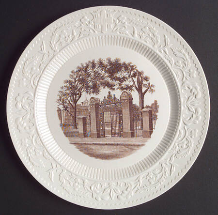 Brown University Brown Dinner Plate