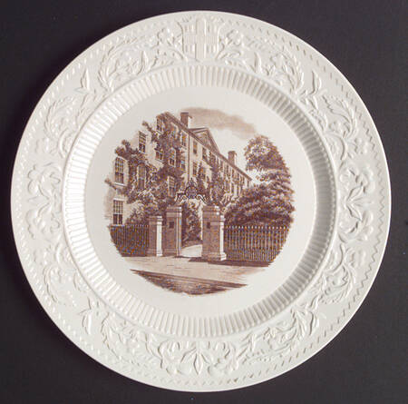 Brown University Brown Dinner Plate