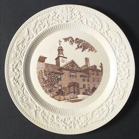 Brown University Brown Dinner Plate