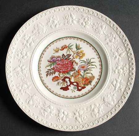 Bullfinch Wellesely Multicolor Luncheon Plate