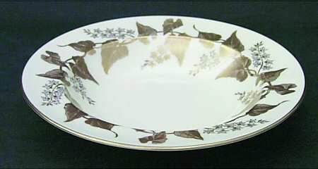 Buxton Gold Rim Soup Bowl