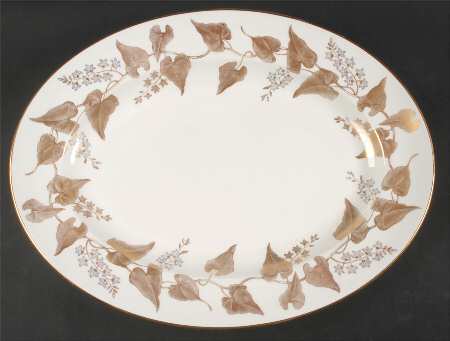 Buxton Gold 17" Oval Serving Platter