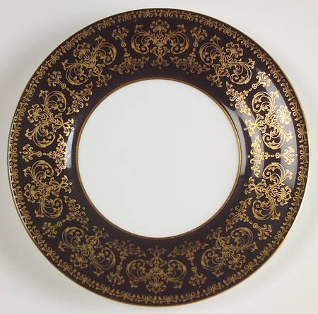 Caernarvon Black Dessert/Pie Plate